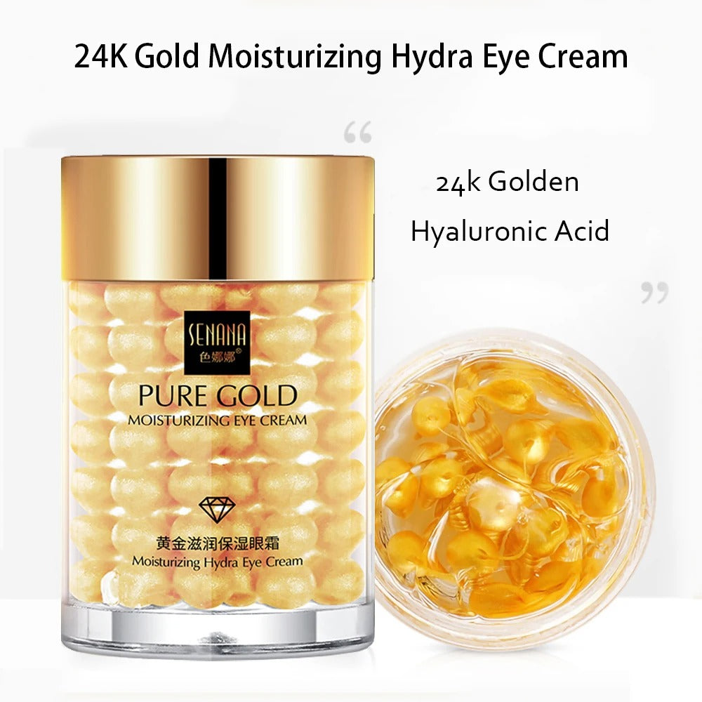 24K Gold Skincare Set – Anti-Aging Serum & Collagen Eye Cream