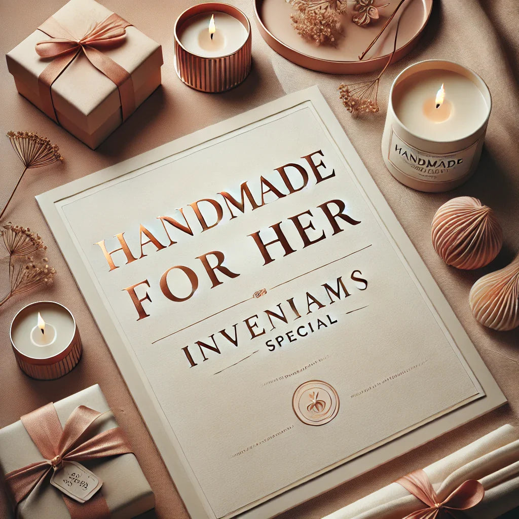 HAND MADE FOR HER- A INVENIAM's SPECIAL