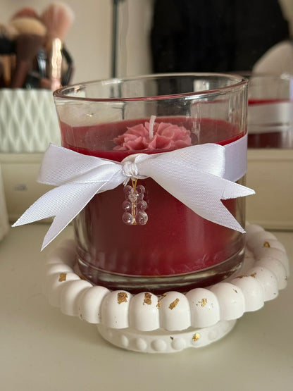 Elegance in Bloom- HANDMADE Luxury Candle