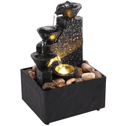 Serene Cascading Tabletop Fountain – A Thoughtful Mother’s Day Gift